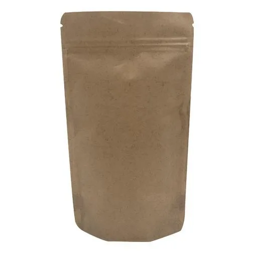 Geri Dönüşümlü Doypack Torbalar 16x27x4 - Kağıt Görünümlü